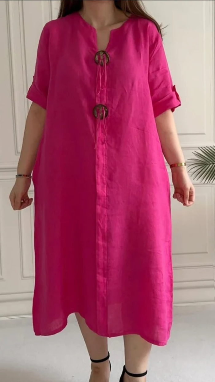 Vestido Valentina - (COMPRE 1 E LEVE 2 ) + Bolsa (PRESENTE)