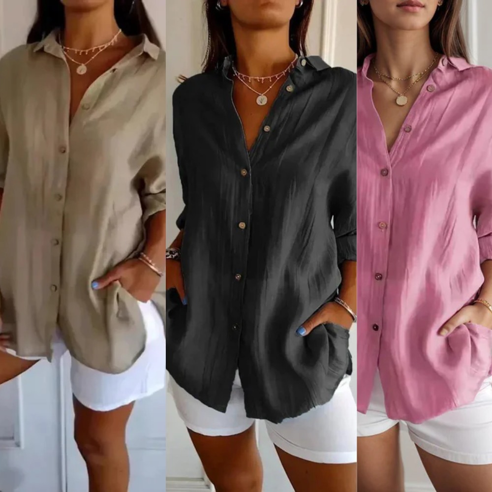 Kit 3 Camisas Ibiza® em Linho de Algodão