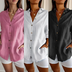 Kit 3 Camisas Ibiza® em Linho de Algodão