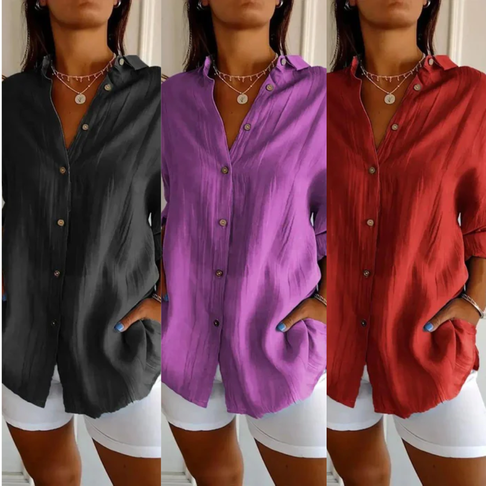 Kit 3 Camisas Ibiza® em Linho de Algodão
