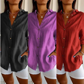 Kit 3 Camisas Ibiza® em Linho de Algodão
