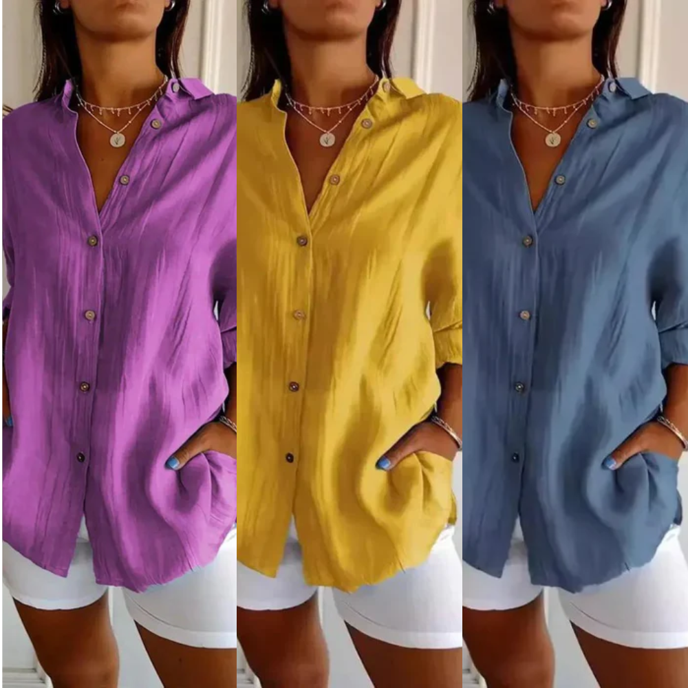 Kit 3 Camisas Ibiza® em Linho de Algodão
