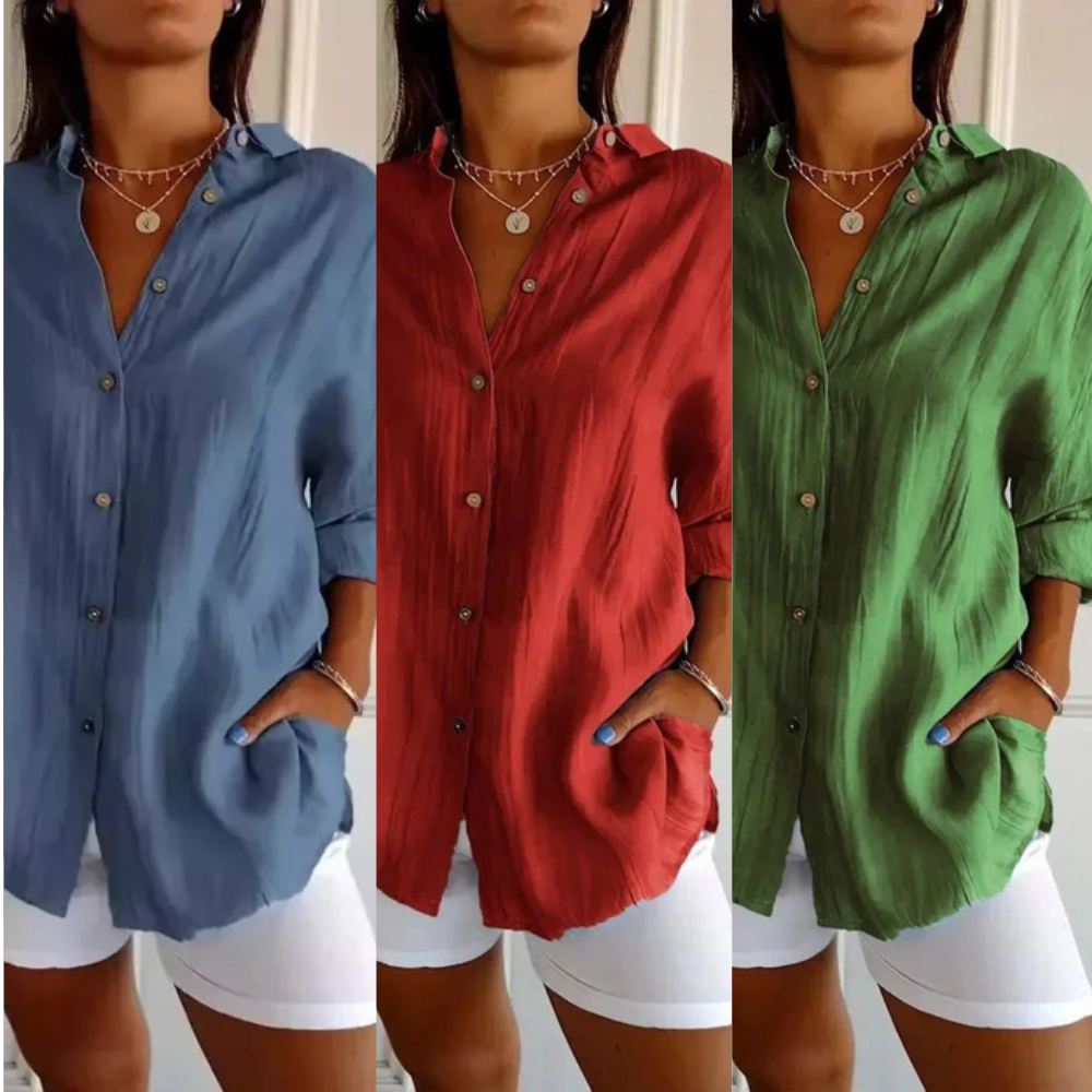 Kit 3 Camisas Ibiza® em Linho de Algodão