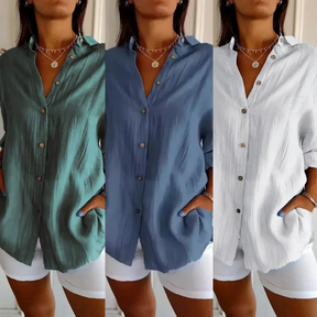 Kit 3 Camisas Ibiza® em Linho de Algodão