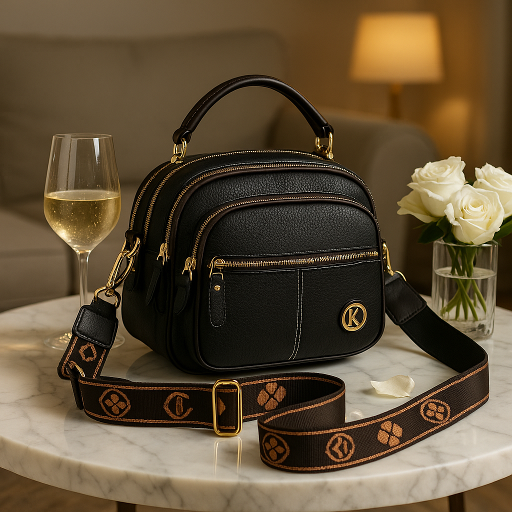 Bolsa Karol® – Luxo em Couro Legítimo + Oferta Compre 1 Leve 2
